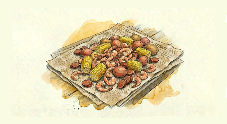 A Lowcountry Boil Is Not a Recipe. It’s a Social Contract About How to Eat Together.